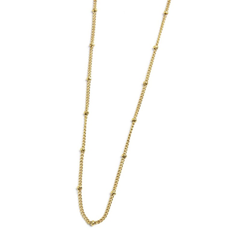 Collana grumetta con sfere