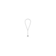 Collana sole pendente con perla