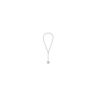 Collana sole pendente con perla