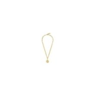 Collana sole pendente con perla