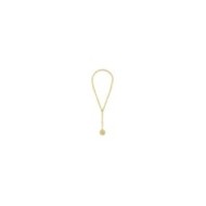 Collana sole pendente con perla