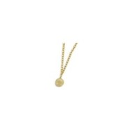 Collana sole pendente con perla