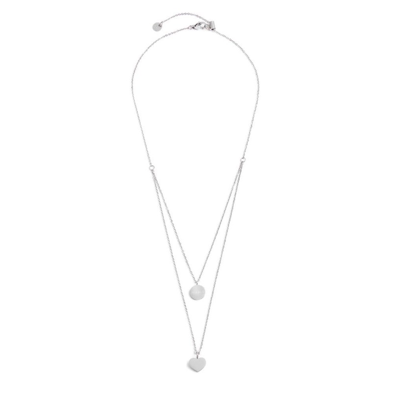 Collana cuore arcobaleno