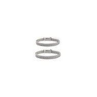 Bracciale catena fish bone 8mm