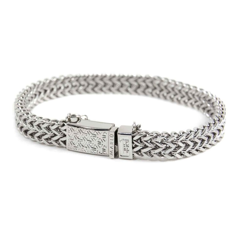 BRACCIALE ACCIAO FISH BONE 8.10 MM