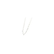 COLLANA 45CM CON CUBIC ZIRCONIA E SFERE