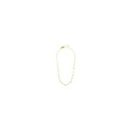 COLLANA 45CM CON CUBIC ZIRCONIA E SFERE