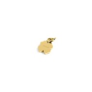 Charm quadrifoglio con cristalli