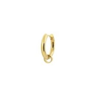Orecchino a cerchio 19mm con anello per charm