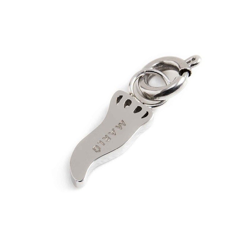 Charm corno con cristalli
