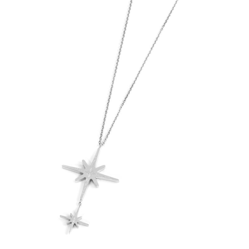 COLLANA DOPPIO PEND ROSA DEI VENTI