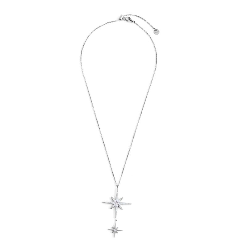 COLLANA DOPPIO PEND ROSA DEI VENTI