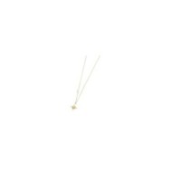 Collana rosa dei venti pendente 15mm e zircone