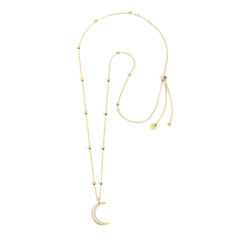 CO CON PEND LUNA MADREPERLA 20MM