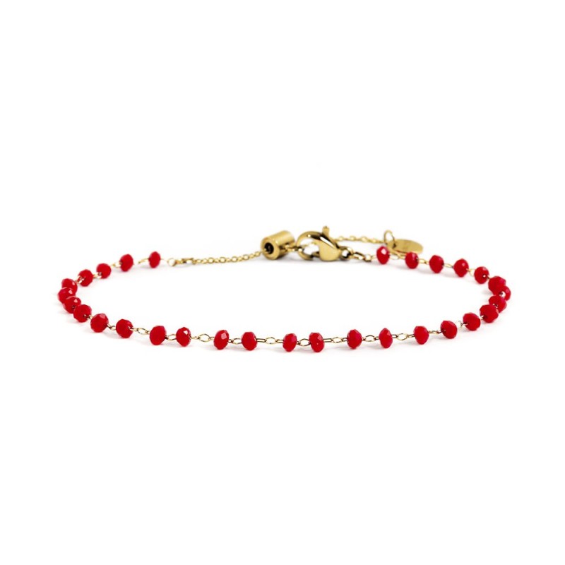 Bracciale cristalli sfaccettati