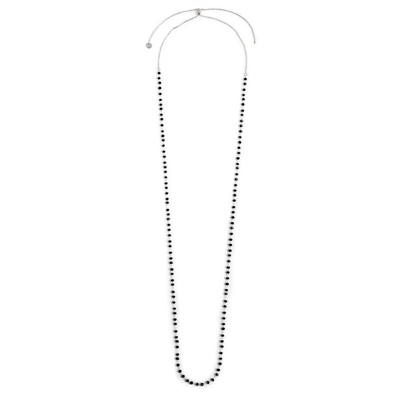 Collana cristalli sfaccettati