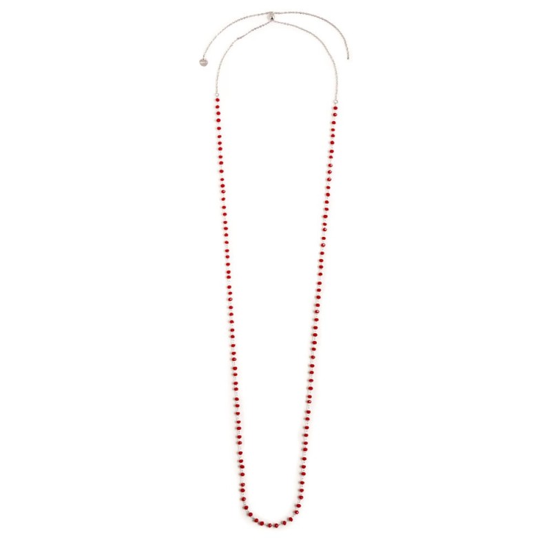 COLLANA 90CM CRISTALLI 3MM