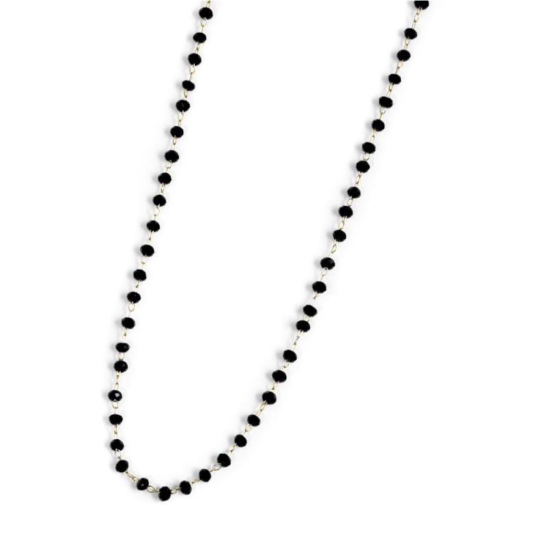 Collana cristalli sfaccettati