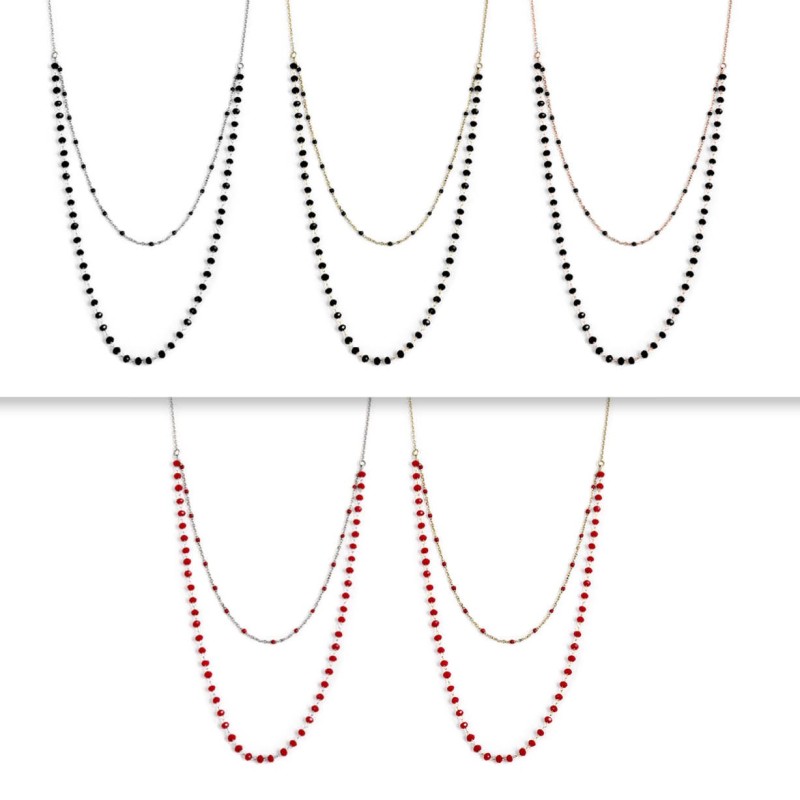 COLLANA CRISTALLI 3MM