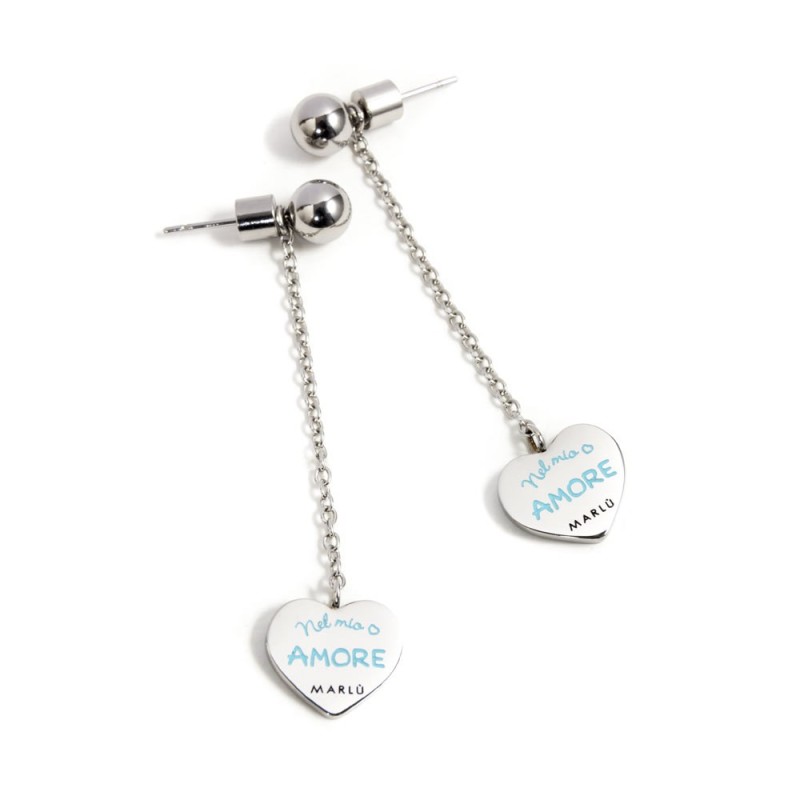 Orecchini con pendente cuore