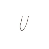 BROWN WAXED STEEL STRING NECKLACE BROWN WAXED STEEL STRING NECKLACE