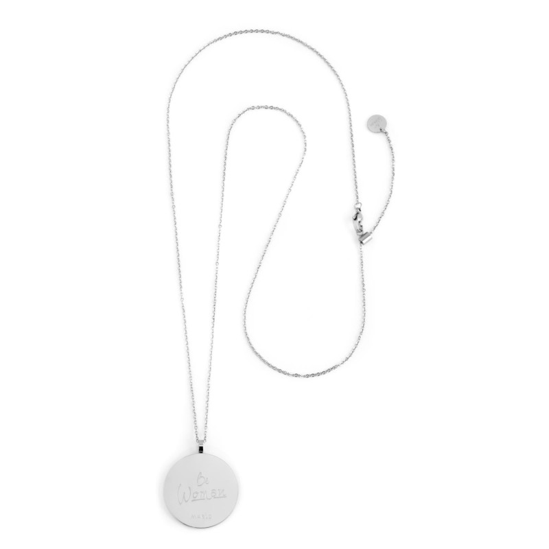 S.STEEL NECKLACE 3CM MOTHER OF PEARL S.STEEL NECKLACE 3CM MOTHER OF PEARL