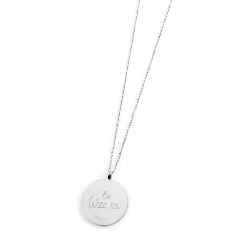 S.STEEL NECKLACE 3CM MOTHER OF PEARL S.STEEL NECKLACE 3CM MOTHER OF PEARL