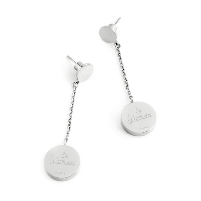 Orecchini pendenti madreperla