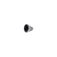 Anello agata nera
