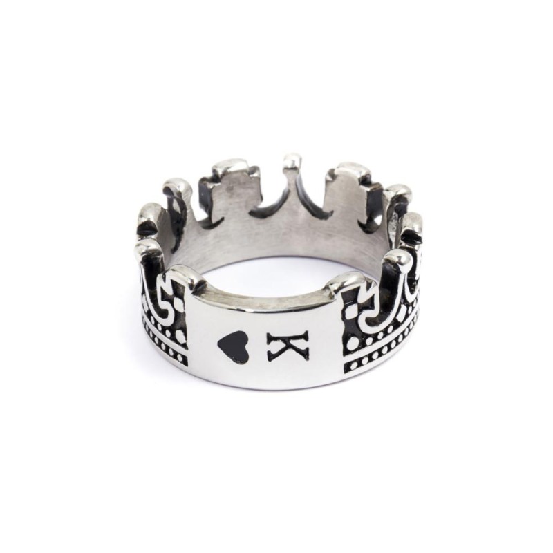 Anello corona king