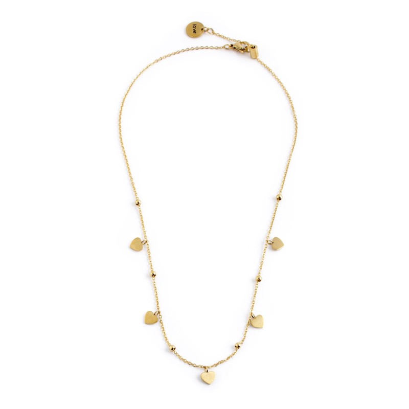Collana cuori pendenti
