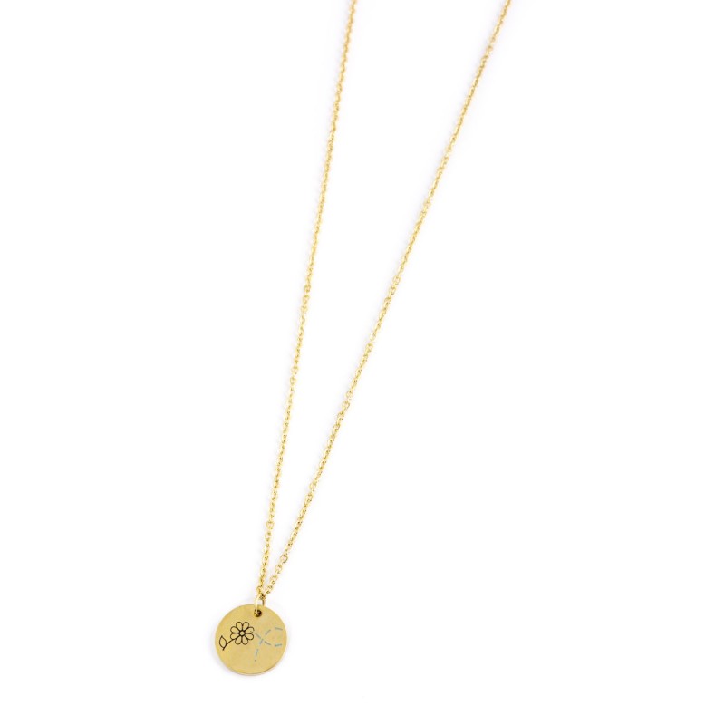 COLLANA ACCIAIO TAG MINE