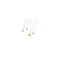 COLLANA CUORE PENDENTE ACCIAIO