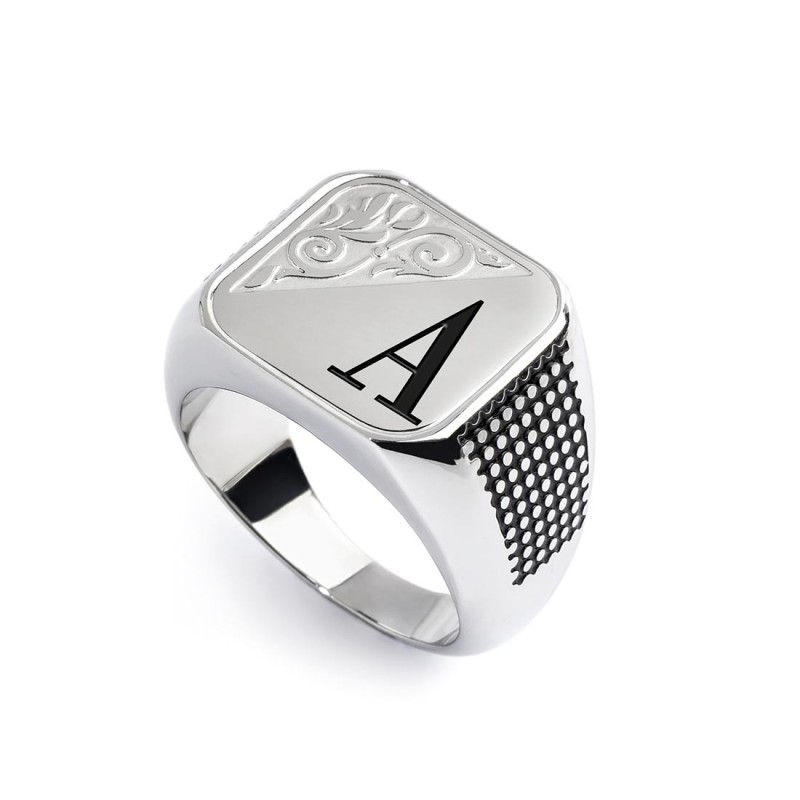 PIASTRTINA SQUADRATA CON LETTERE