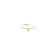 S.S.GOLD IP BRACELET WIND ROSE PENDANT AND HEMATITE S.steel gold ip bracelet main chain is "O" chain, 1,20 mm width, 0,26 mm thi