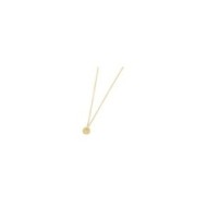 S.S.GOLD IP NECKLACE MEDAL PEND WITH WIND ROSE AND WHITE CRYSTALS S.steel gold ip necklace cross chain, 1 mm width, 0,27 thickne