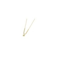 S.S.GOLD IP NECKLACE HEMATITE AND STAR PEND S.steel gold ip necklace main chain is "O" chain, 1,20 mm width, 0,26 thickness. Sec