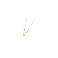 S.S.GOLD IP NECKLACE HEMATITE AND STAR PEND S.steel gold ip necklace main chain is "O" chain, 1,20 mm width, 0,26 thickness. Sec