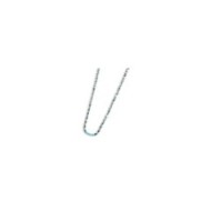 S.STEEL NECKLACE TURQUOISE STONE S.steel necklace with 4.40mm composite turquoise stone, 3.75mm hematite stone, 4.80mm and 4.00m