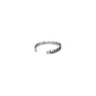 SLAVE BRACELET CROWN KING Steel bracelet and black oil slave queen crown, adjustable. Diameter 6,7 cm height 6.60 mmTime To 12