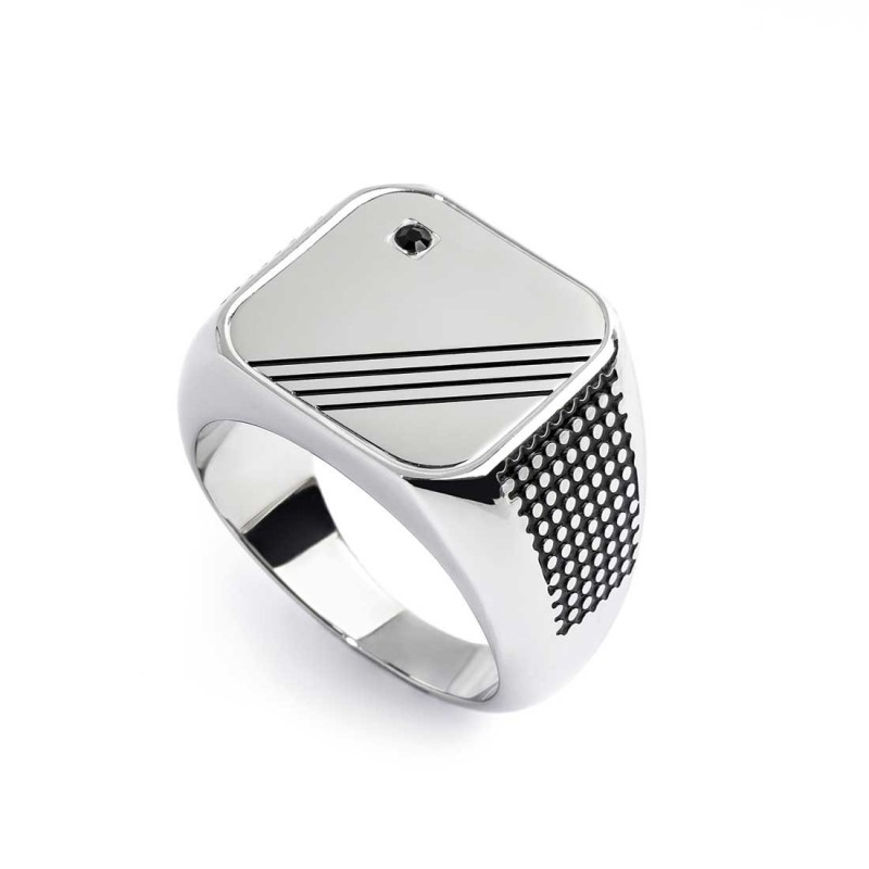 S.STEEL SQUARED PLATE CRYSTAL AND LINES Polished s.steel squared plate size 13,99*13,99 mm, 1 mm thickness with on the left uppe