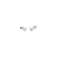 S.STEEL CAT EARRINGS WITH CRYSTALS 316 S.STEEL EARRINGS WITH 6.68*6.39*1.5 MM "CAT" WITH 2 CRYSTAL RHINESTONES IN EYES. LASER LO