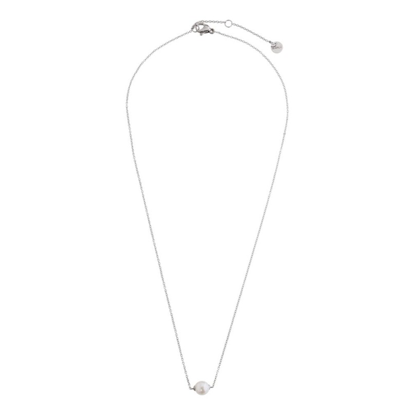 Collana con perla passante