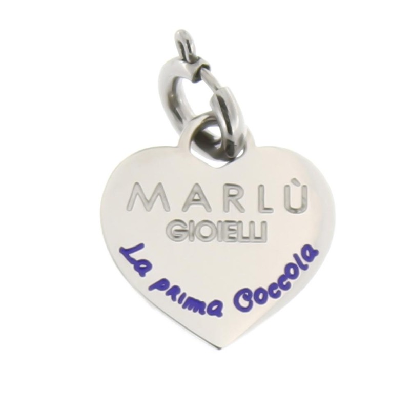 S.STEEL HEART CHARM PRIMA COCCOLA