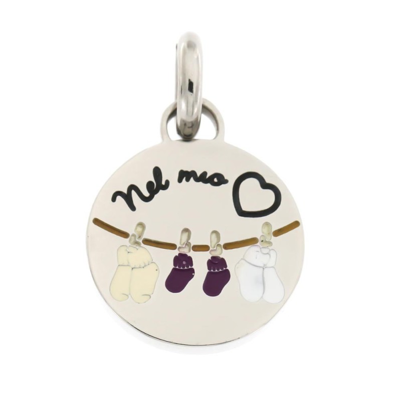 S.STEEL ROUND CHARM PRIMA COCCOLA