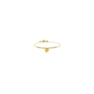 Bracciale cuore pendente ed ematite