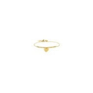 Bracciale cuore pendente ed ematite