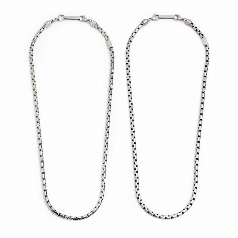 Collana catena oval box 4mm