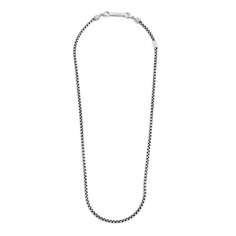 Collana catena box rounded 3mm