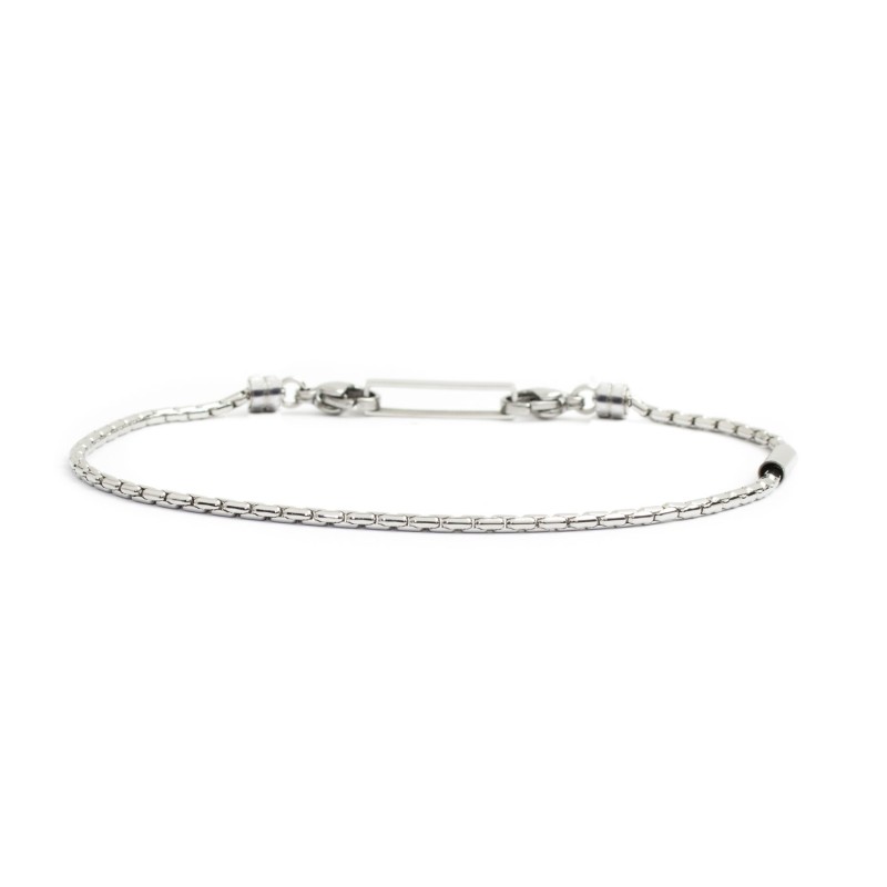 Bracciale catena oval box 2mm